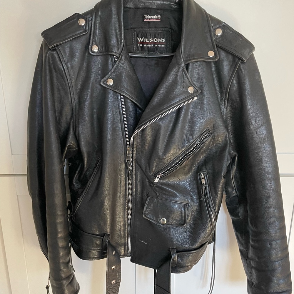 Wilson Leather Motorcycle Jacket